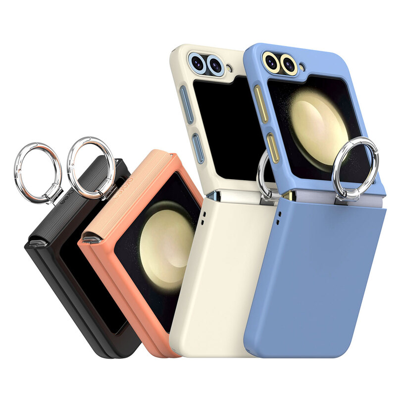 araree（アラリー） Galaxy Z Flip6 ケース メタルリング付き Aero