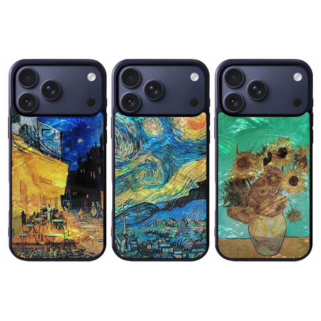 天然貝ケース ゴッホ 名画シリーズ - 【公式サイト】ikins天然貝ケース