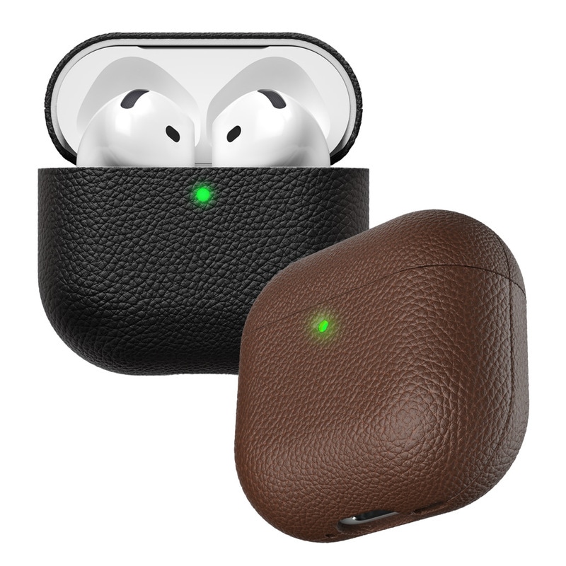 KeyBudz AirPods Pro 3 / AirPods 4 ケース イタリアン 本革ケース