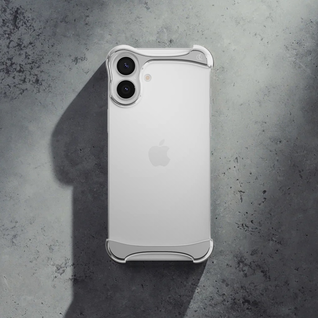 Arc（アーク） [ iPhone 16 用 ] アルミ・ミラーシルバー バンパー