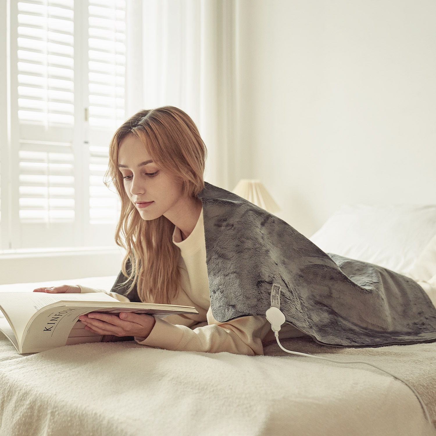 INKO（インコ） 【特許技術】銀ナノインクで温める 電気ブランケット