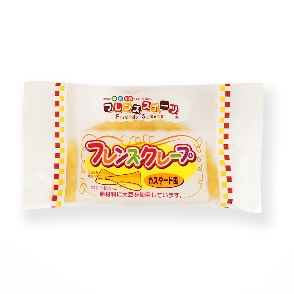 ケース販売】日東ベスト フレンズクレープ(カスタード風)30g×40個