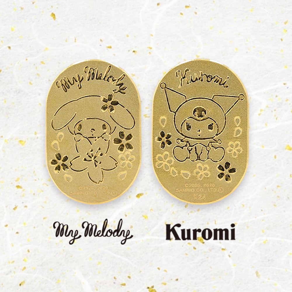 My Melody & Kuromi 純金小判 3グラム ライセンス品 楽天市場】マイ