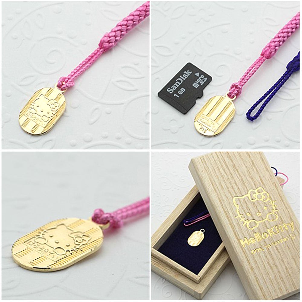 はろうきてぃ えんぎもんシリーズ ストラップ ひょうたん ゴールド は