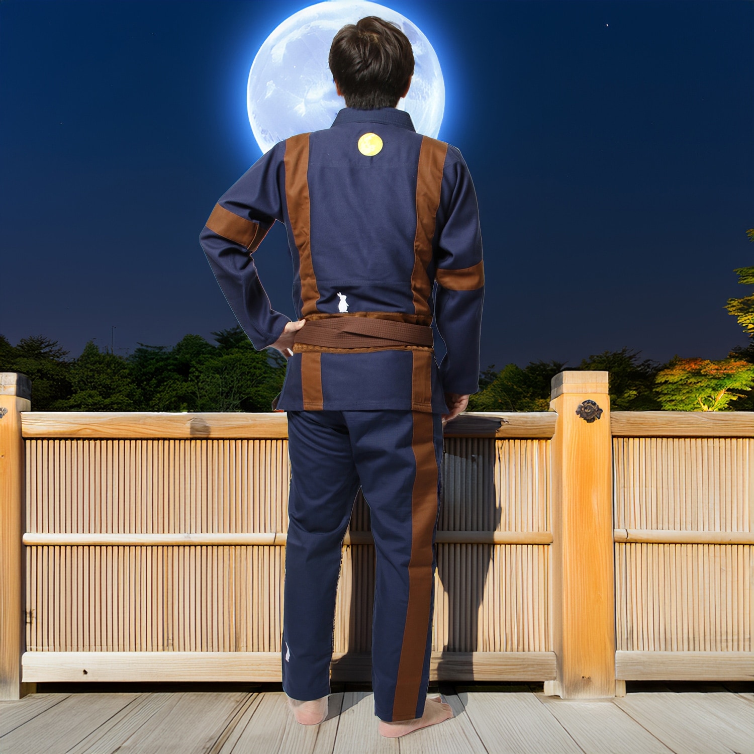 着物柄柔術着～お月見～ | 道衣,柔術着(イサミ製) | | 格闘技プロ