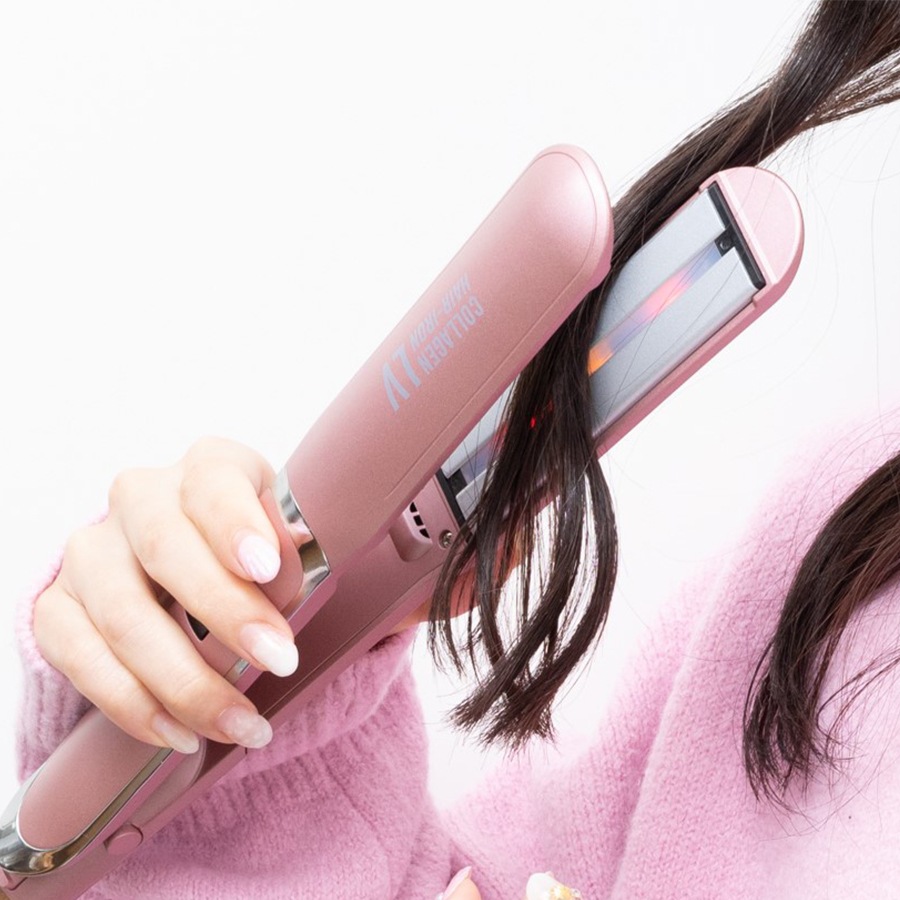 LEDラバー コラーゲンヘアアイロンLV （ピンク）の卸・通販はこちら