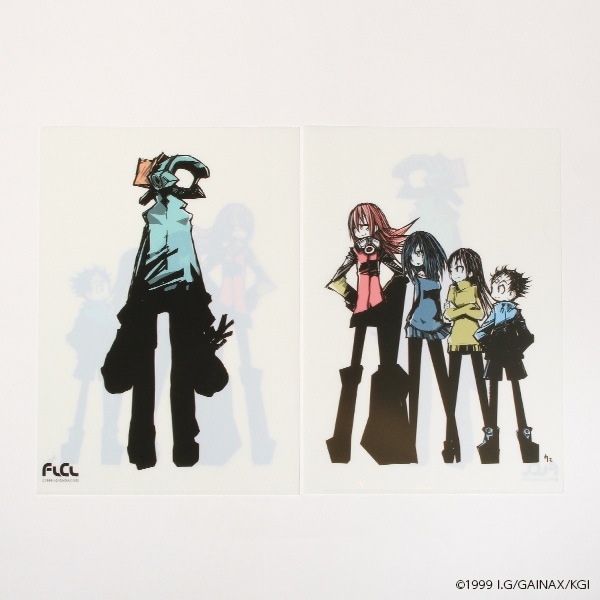 フリクリ クリエイターコラボクリアファイル（ウエダハジメ）【販売