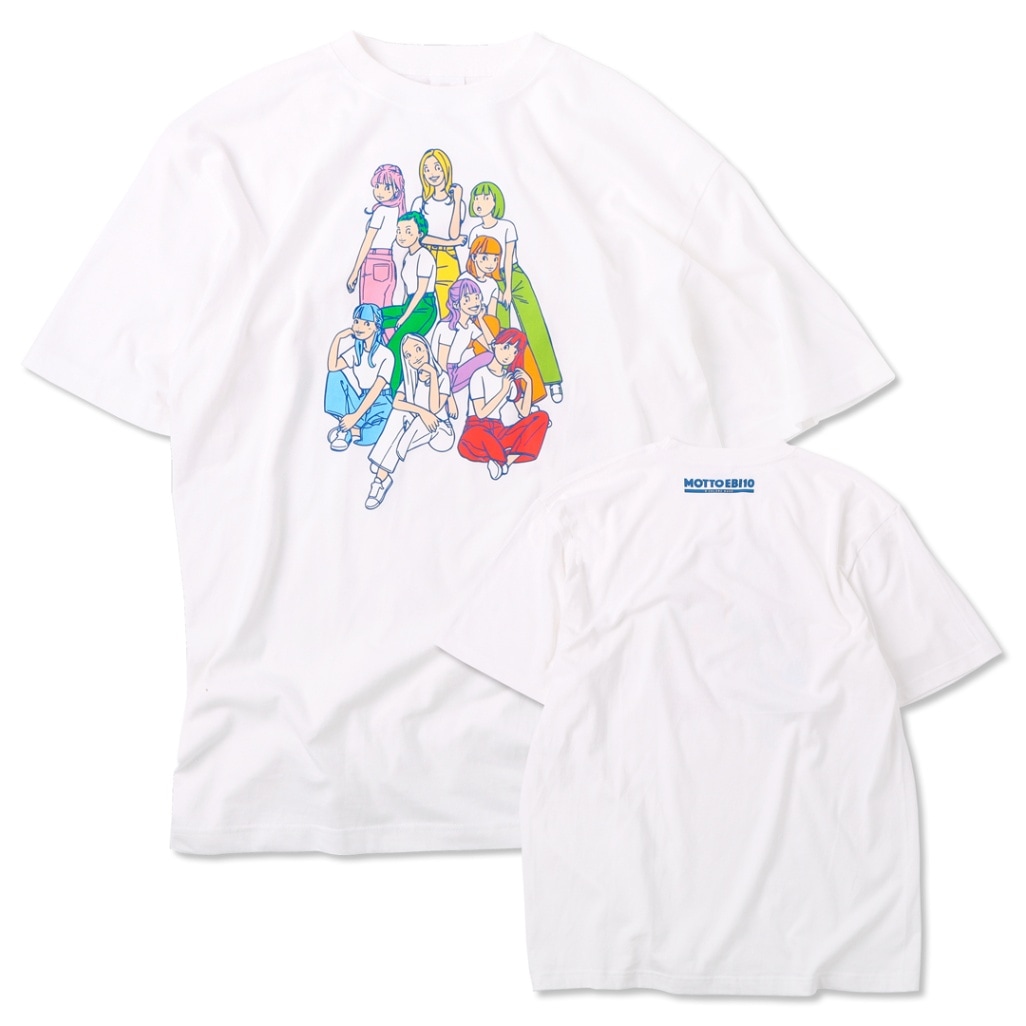 私立恵比寿中学 もっとエビ展 ～9 colors nude～ Tシャツ WHITE【販売