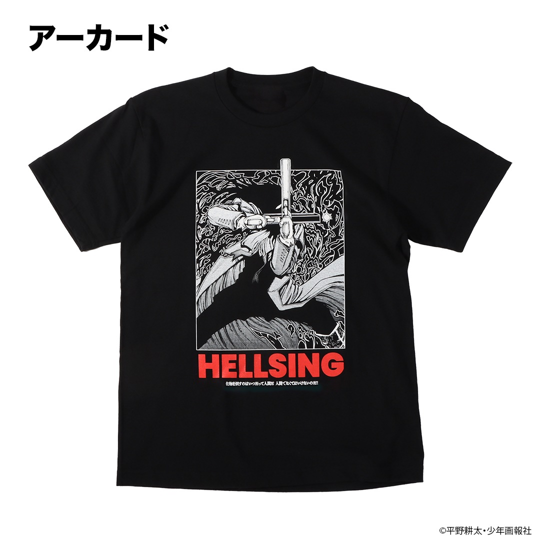 平野耕太☆大博覧會 HELLSING Arucard vs Anderson Tシャツ | 特集から