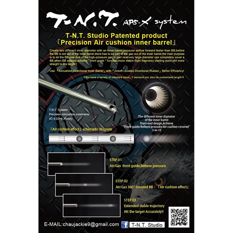 T-N.T. APS-X HOP-UP チャンバーキット GHK AR GBB対応 | エアガン