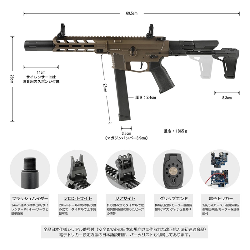 48Hセール】HTGベーシック スマートPCC 電子トリガー 電動ガン