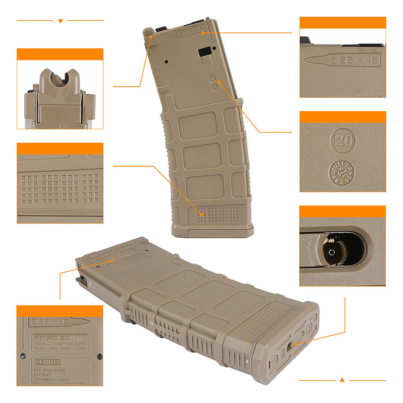 SAA MAGPUL P-MAG GEN M3タイプ 35連ガスマガジン (東京マルイ M4/AR