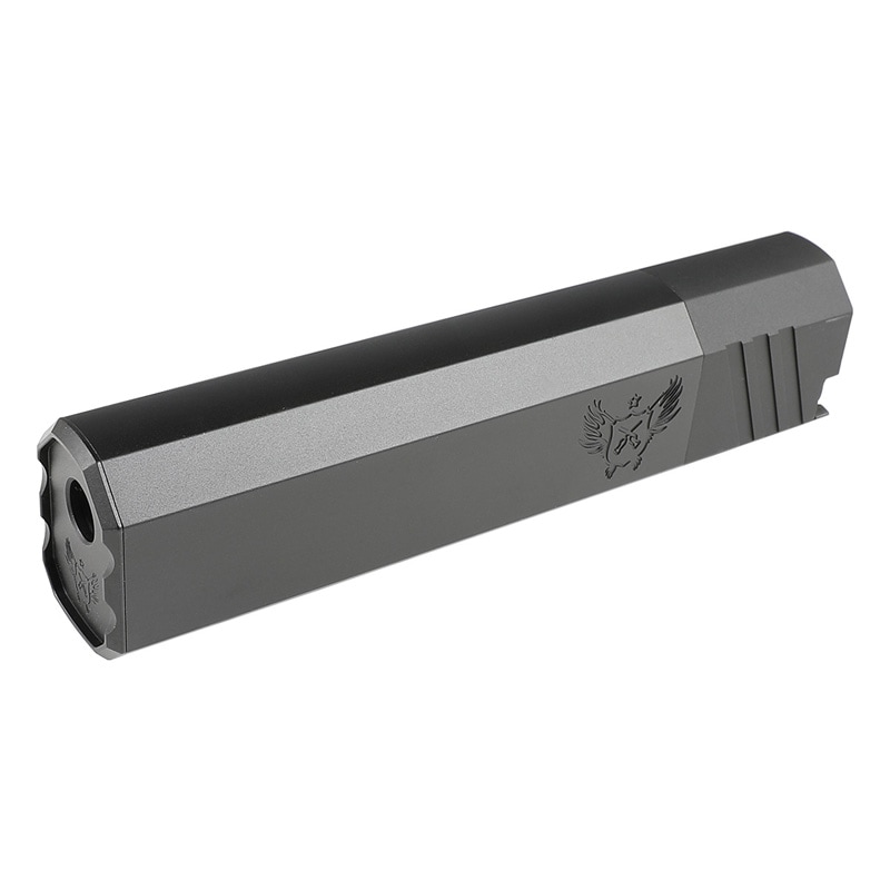 SAA SilencerCo Ospreyタイプサプレッサー 7inch (14mm逆ネジ) BK