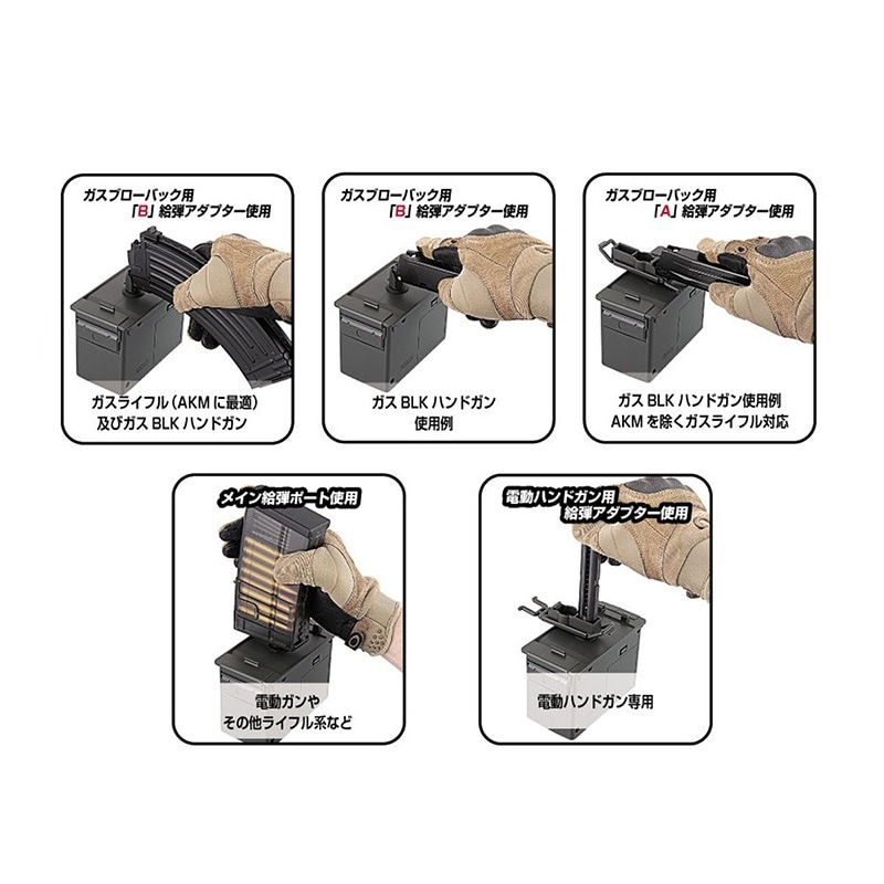 東京マルイ 1600連 電動式給弾器 BBオートローダー 各種マガジン対応