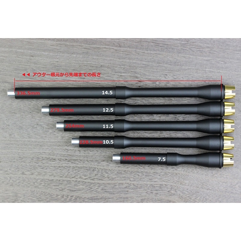 ORGA AIRSOFT 10.5インチ MWSアウターバレル 東京マルイM4 MWS/CQBR