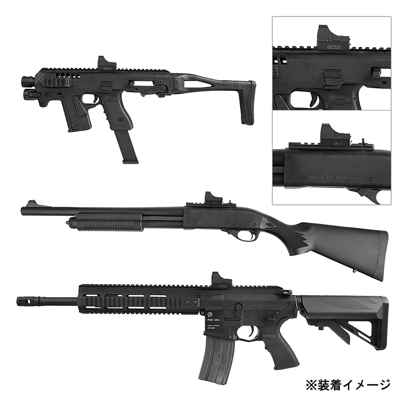 SCOKING DOCTOR タイプ コンパクトドットサイト(20mmレール対応 / 赤緑