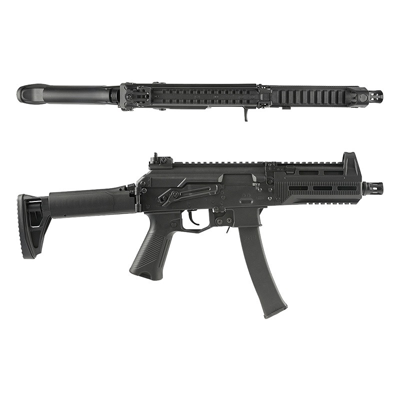 WELL PRO エアガン 電動ガン 18歳以上 アサルトライフル PPK-20 BK