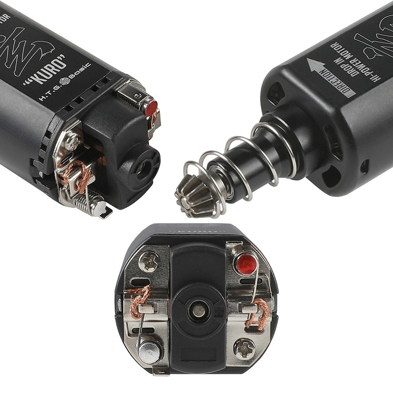 HTGベーシック 玄 KURO モーター ロング 電動ガン用モーター