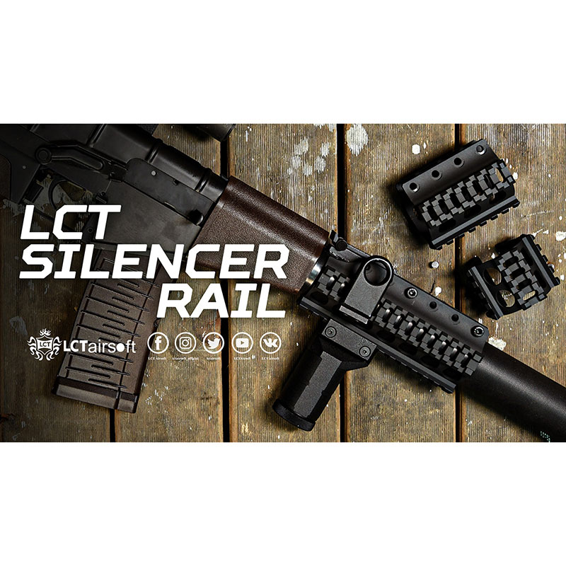 LCT AS VAL/VSS Vintorez対応 45mmサイレンサーレール | エアガン