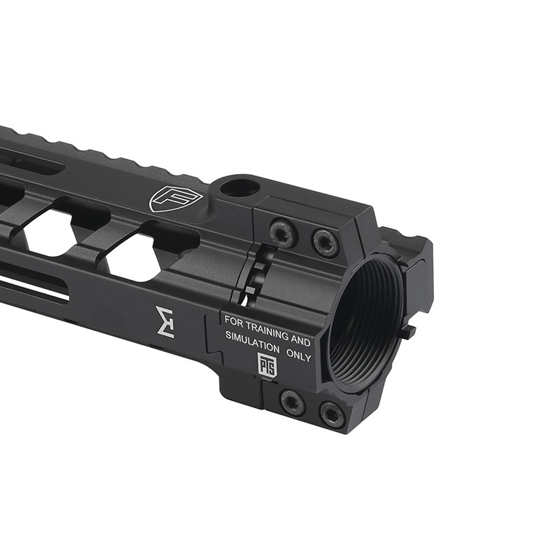 SAA Fortisタイプ M-LOKレールハンドガード 12inch (STD M4 AEG) BK