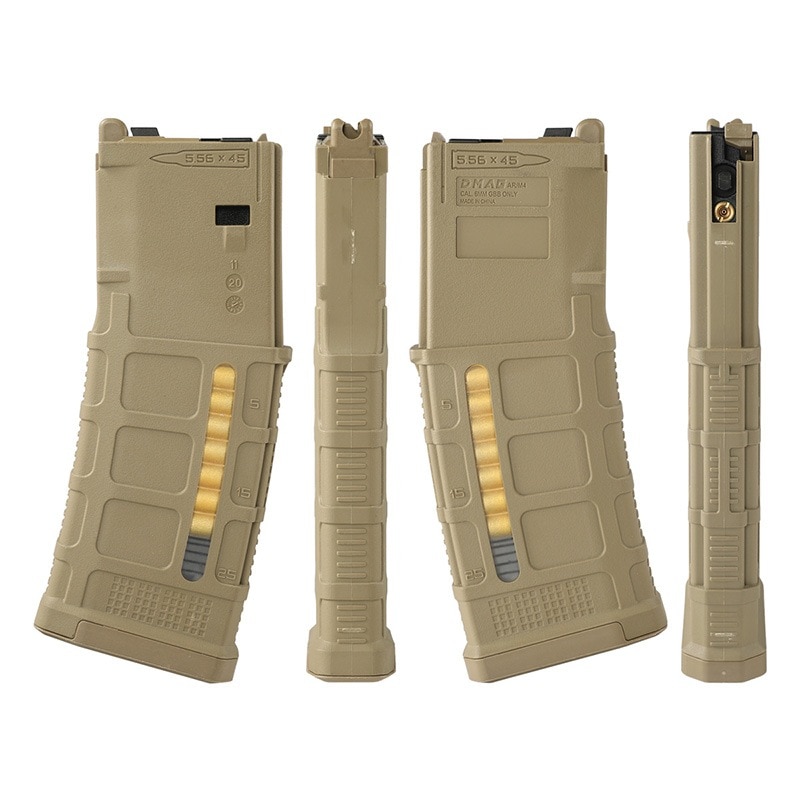 マガジンフェア】DE Airsoft DMAG AR/M4 GEN M3 Window仕様 ガス