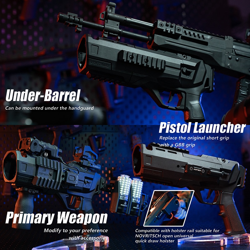 ACETECH VOLCANO グレネードランチャー トレーサー/ブラスター機能搭載