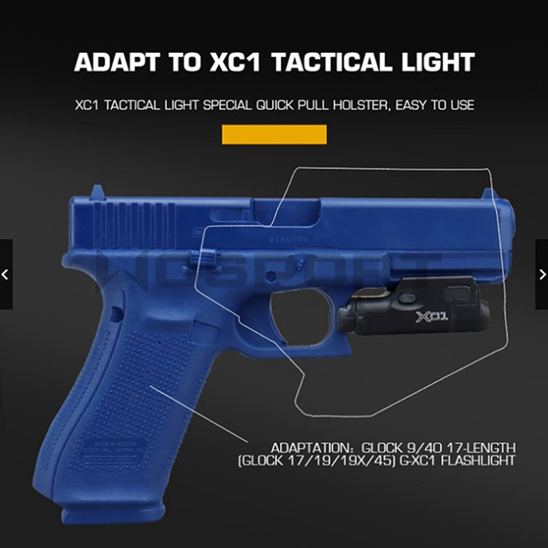 WoSporT カイデックスホルスター SF XC1 (G17/19/19X/45) TAN