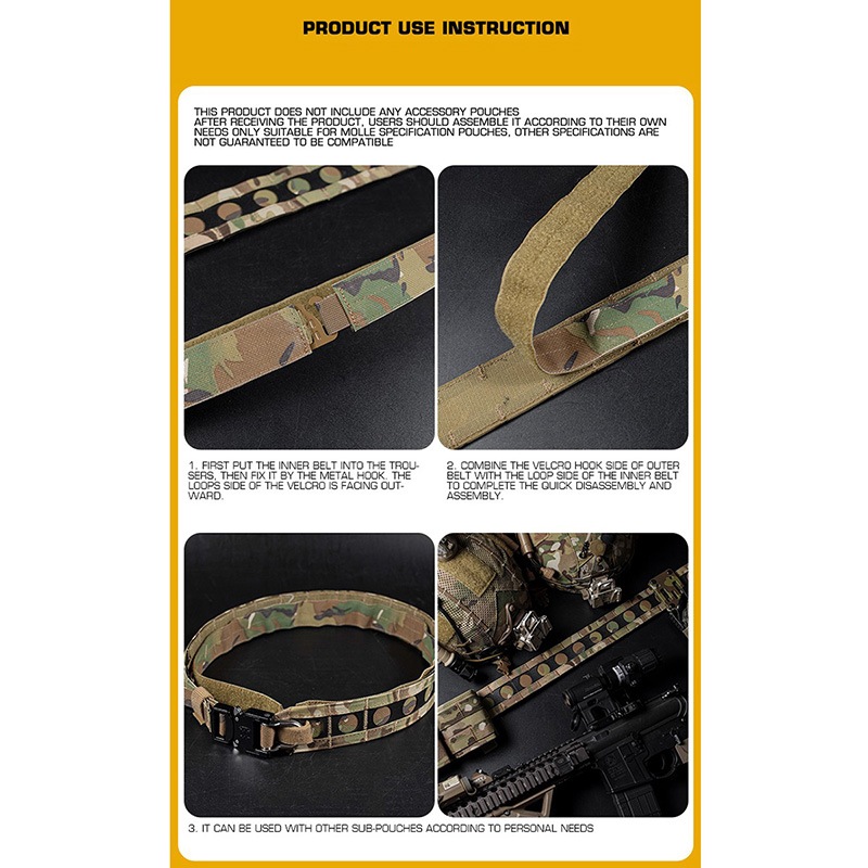 WoSporT Ferro Conceptsタイプ Bisonベルト | サバゲー装備品,ポーチ