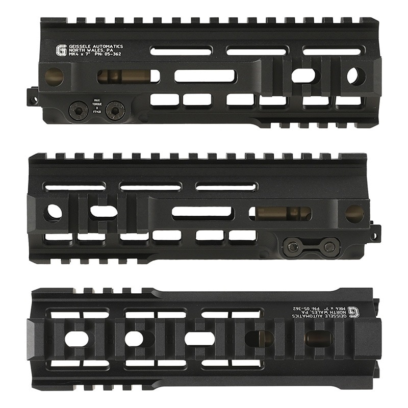 Zparts Geissele Mk4 7inch M-LOKハンドガード (東京マルイ M4 MWS対応