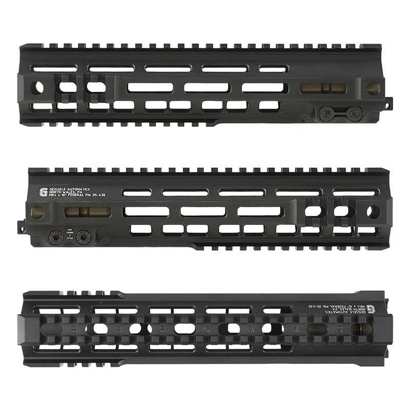 Zparts Geissele Mk4 10inch M-LOKハンドガード Federal刻印 (東京