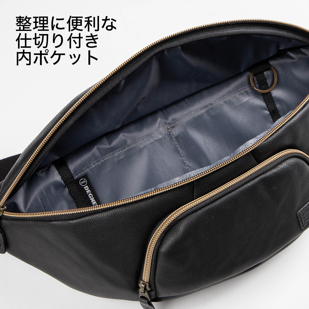 バイク レザーウエストバッグ[W-136] カジュアルバッグ,ウエストバッグ