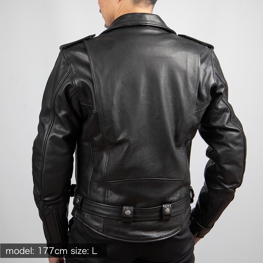 バイク カウレザーダブルジャケット[19WJ-15] ウェア,メンズ