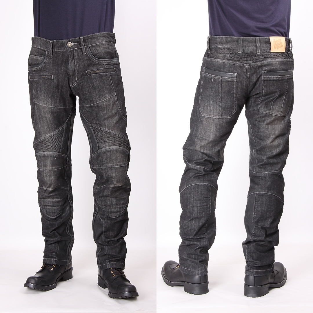 デグナー DP-27デニム×レザーパンツ Mサイズ DEGNER（デグナー
