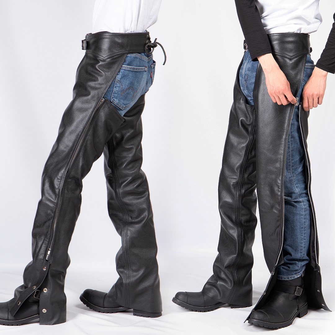 バイク レザーチャップス[CH-2A] ウェア,チャップス デグナー