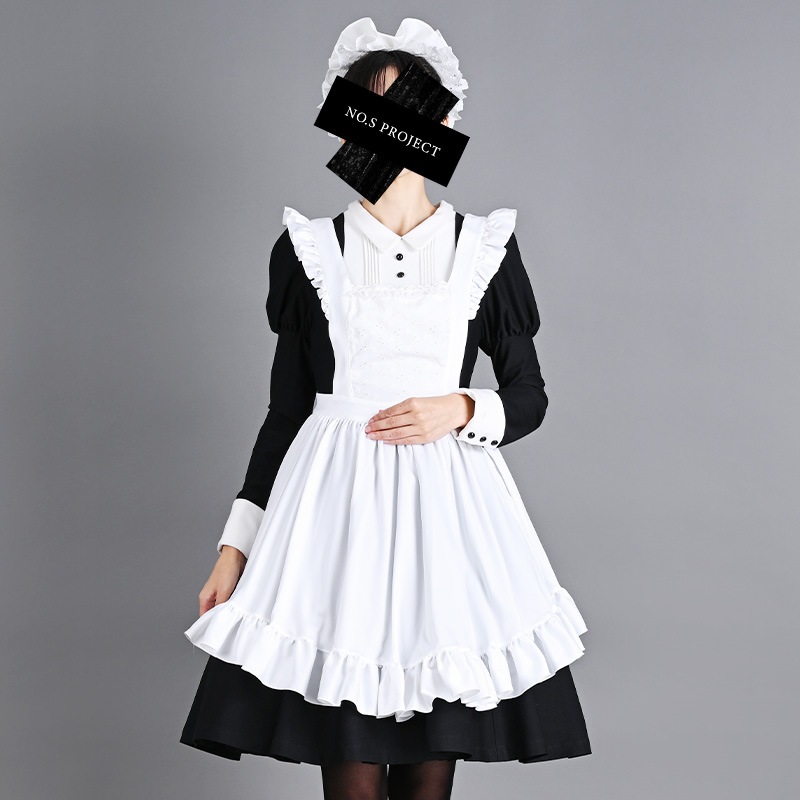 フリルエプロン ホワイト | NO.S PROJECT