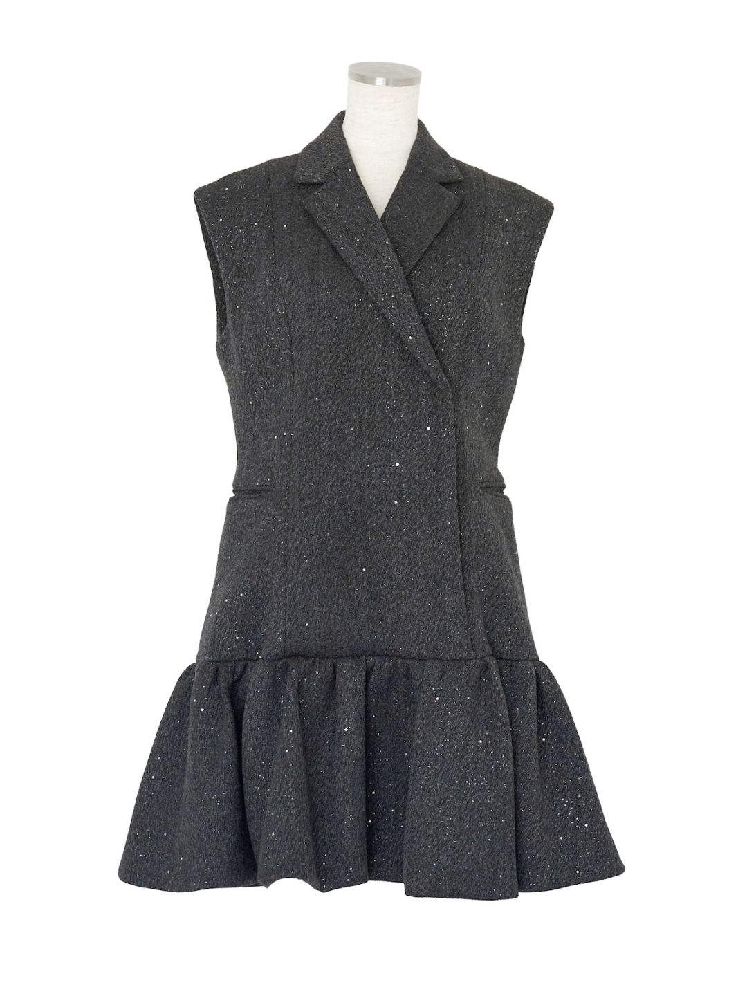 ラメジャケットドレス | DRESS | OBLI