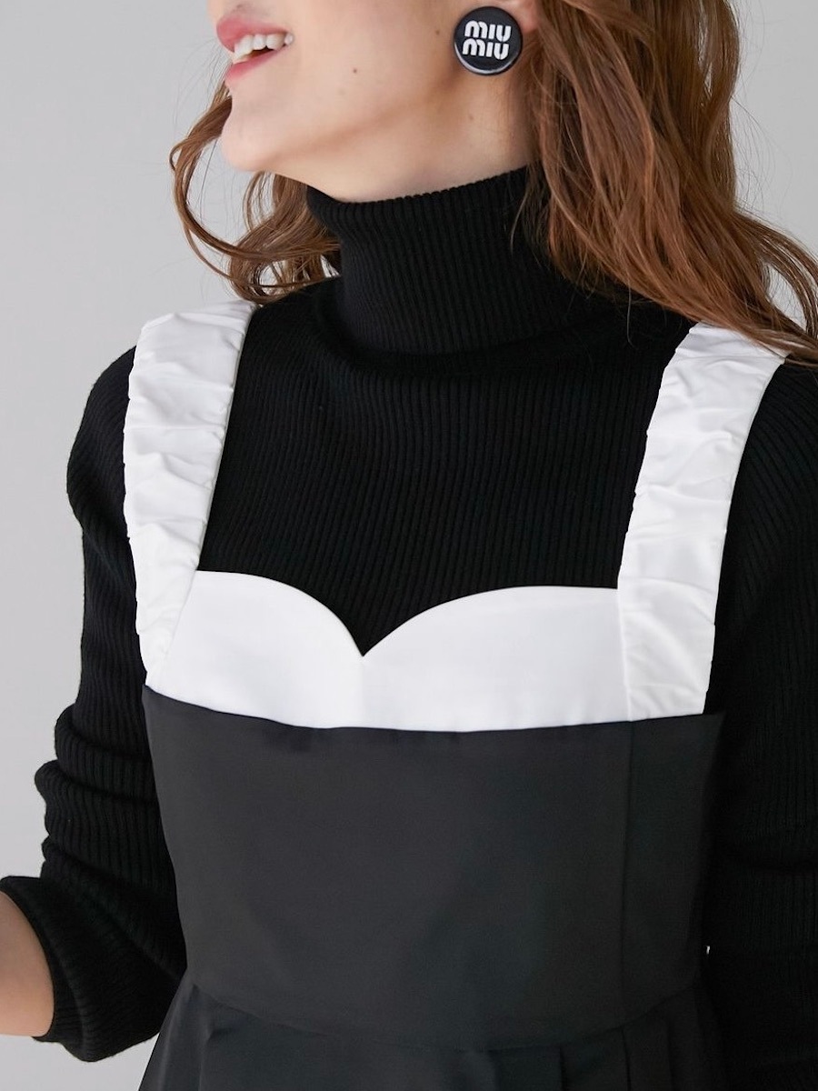 バイカラーワンピース | DRESS | OBLI