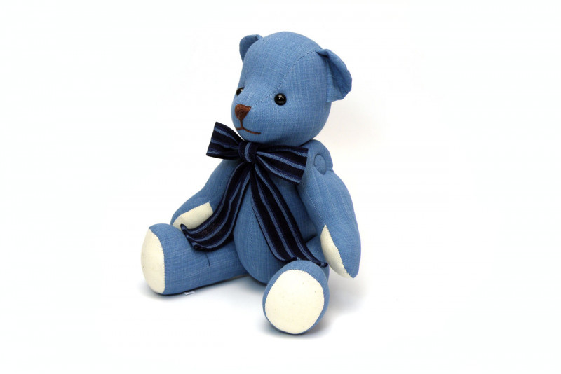 松阪木綿 テディベア 大 正藍NO.23 | すべての商品 | おかげ横丁公式