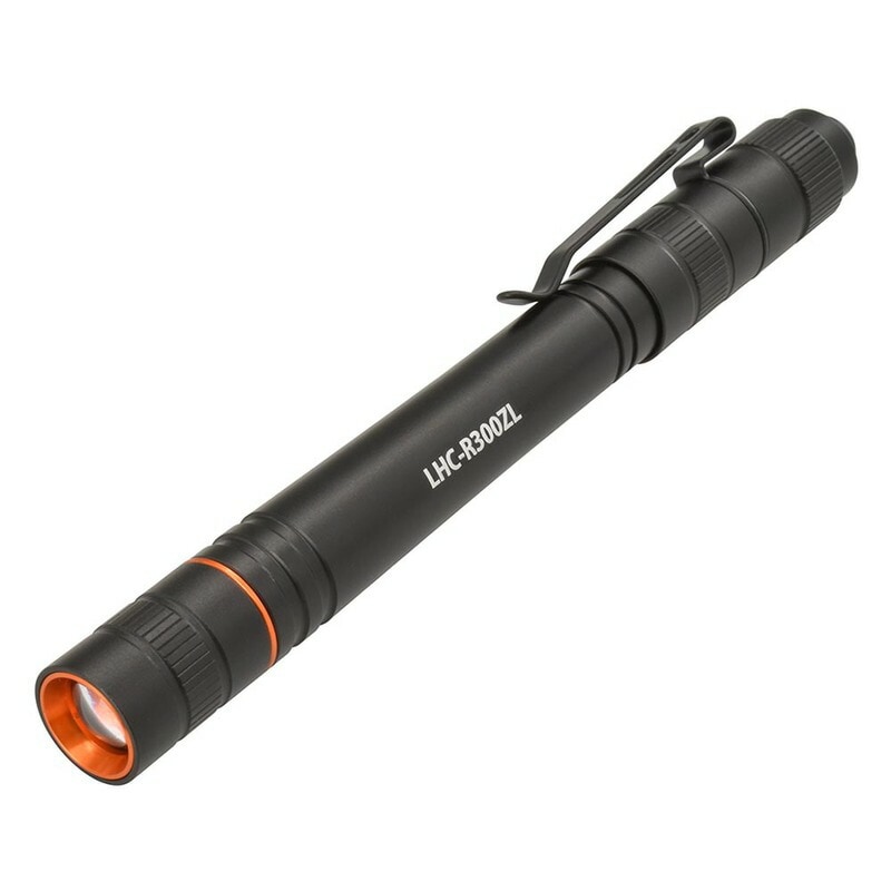 USB充電式LEDズームペンライト｜LHC-R300ZL-K 08-1392｜通販ならオーム