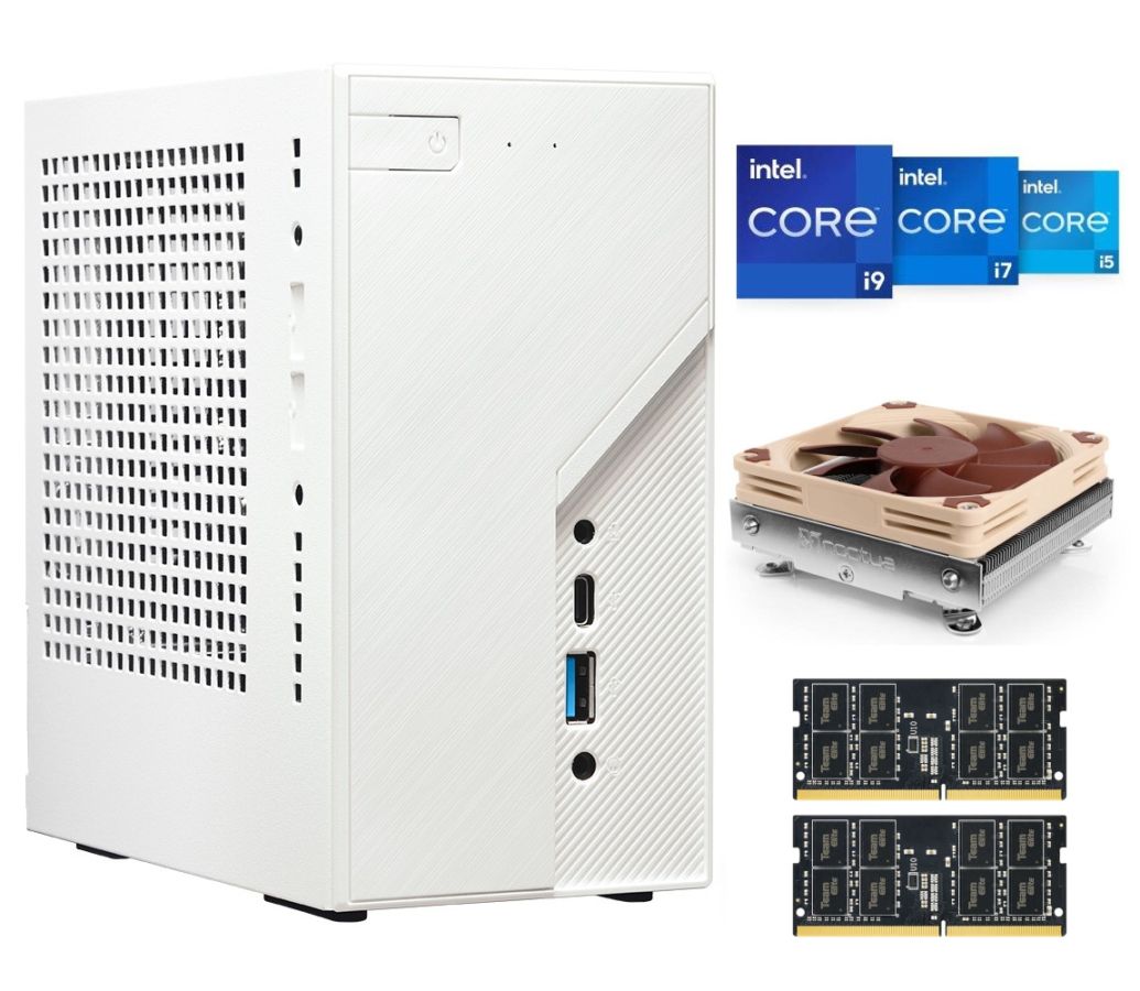 中古美品ASRock DeskMini B760 白 intel 12〜14世代 中古美品ASRock