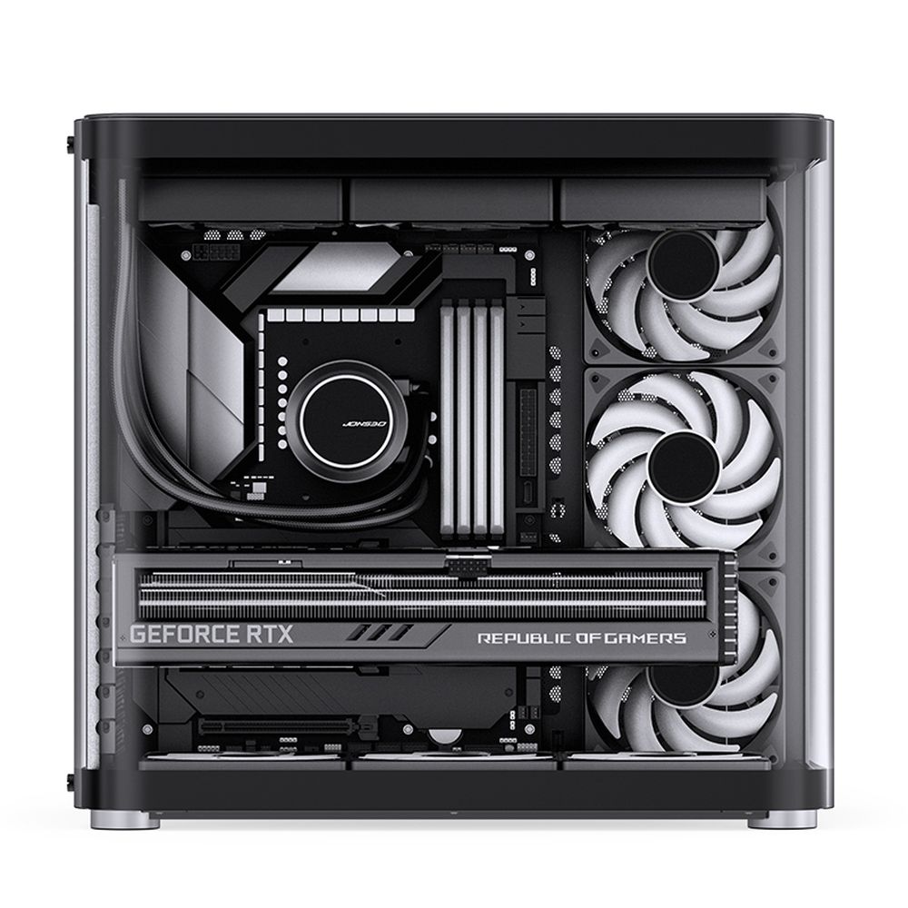 Jonsbo TK-2 2.0 Black | PCパーツ,PCケース,ATX以上対応ケース | OLIOSPEC