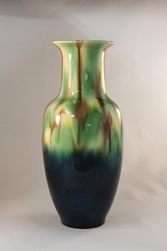 長崎三彩 サギ型花瓶 | お店別 | おおむらマーケット