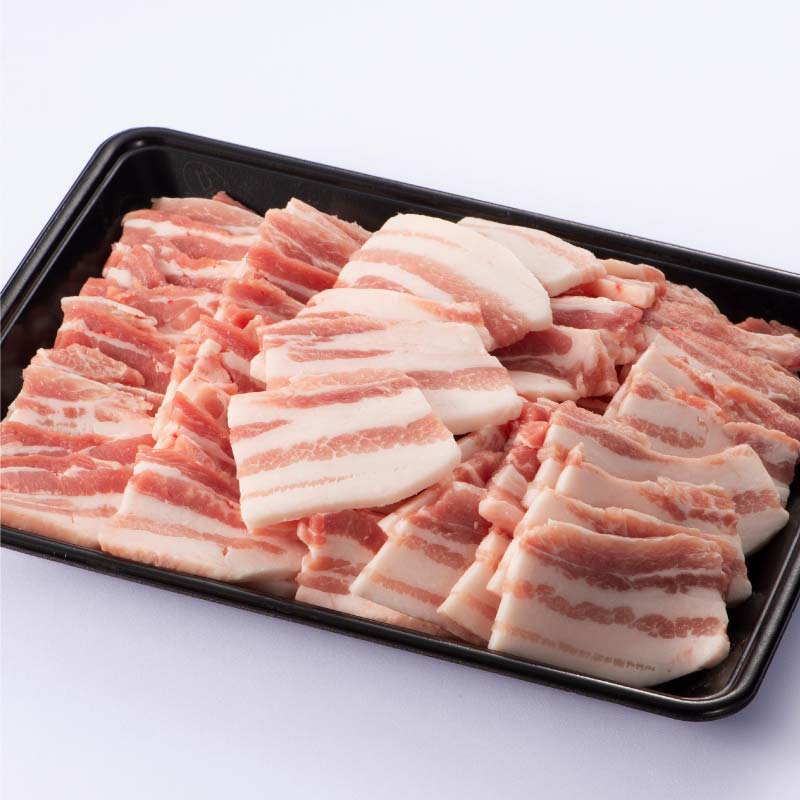 鹿児島県産 茶美豚 バラ焼肉用 【選べる2サイズ／500g 1,890円/1kg