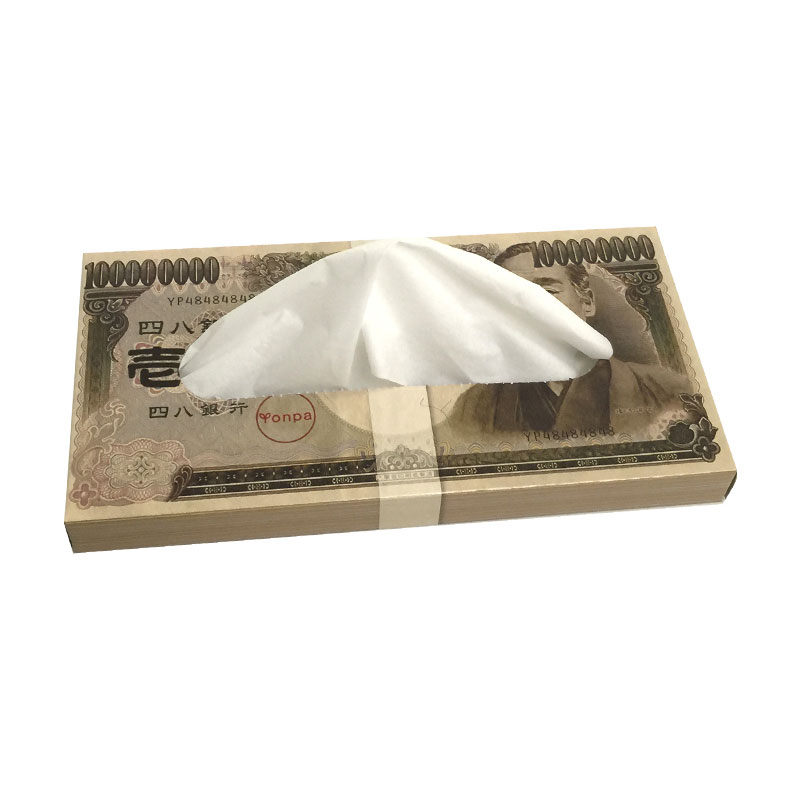 メーカー終売】壱億円 BOXティッシュ 100個セット(1c/s)｜卸スタジアム