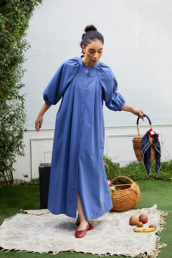 再販】2025SS_ラグランスリーブワンピース | アイテム | OWAUNO