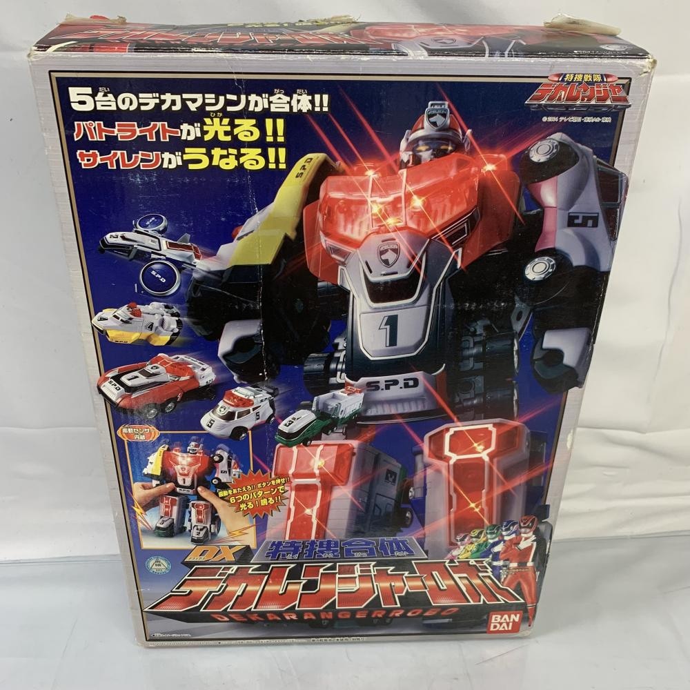 中古】経年劣化/破損有)特捜合体DXﾃﾞｶﾚﾝｼﾞｬｰﾛﾎﾞ【O堀田店】 | ホビー
