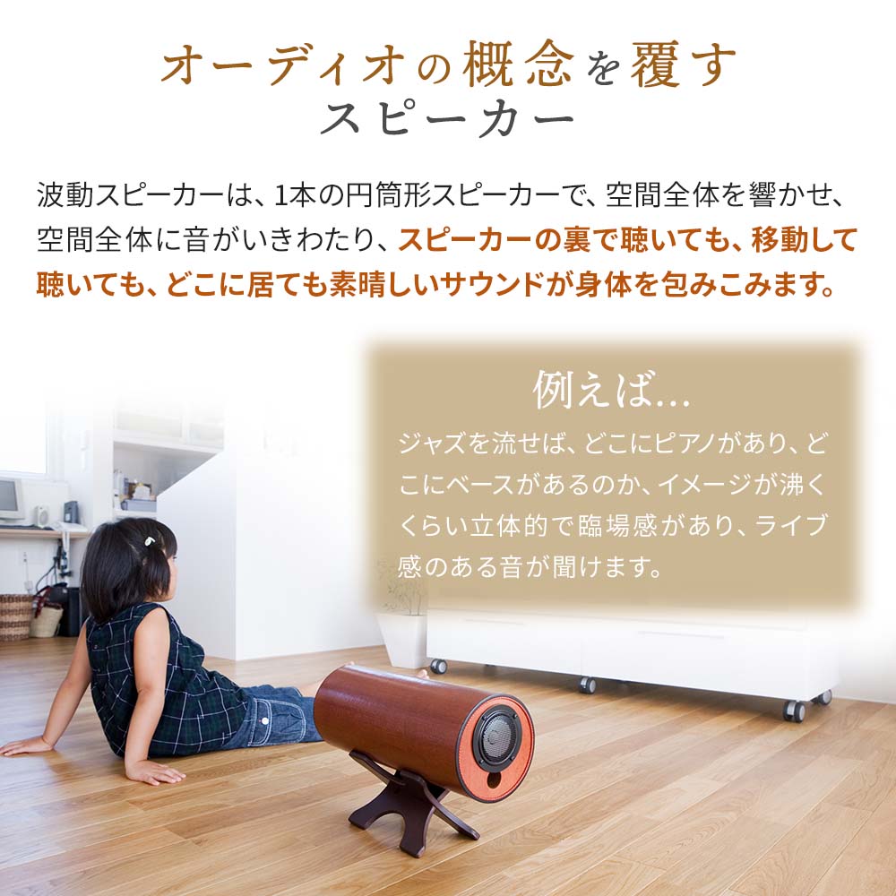 波動スピーカー MS1001 JAPAN【送料無料】【受注生産】｜波動