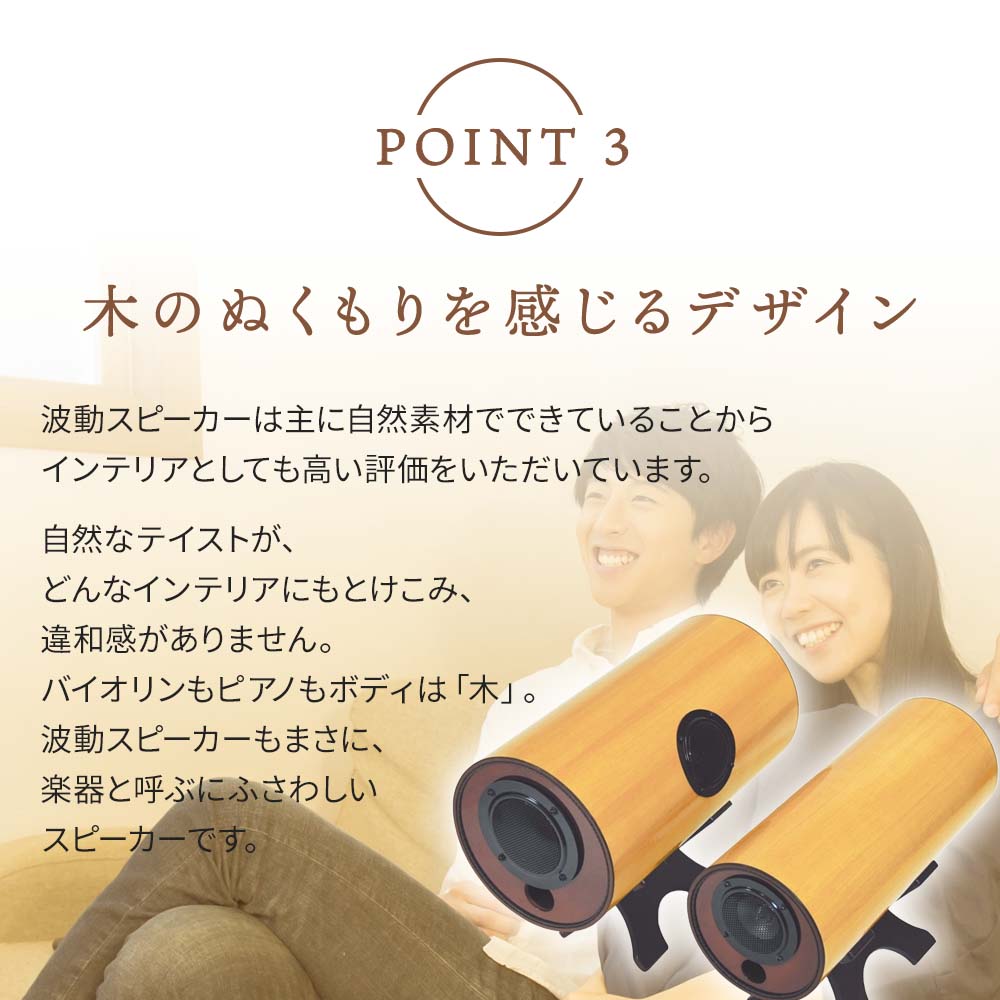 受注生産】波動スピーカー 5.0ch ドコデモセット【送料無料】｜波動