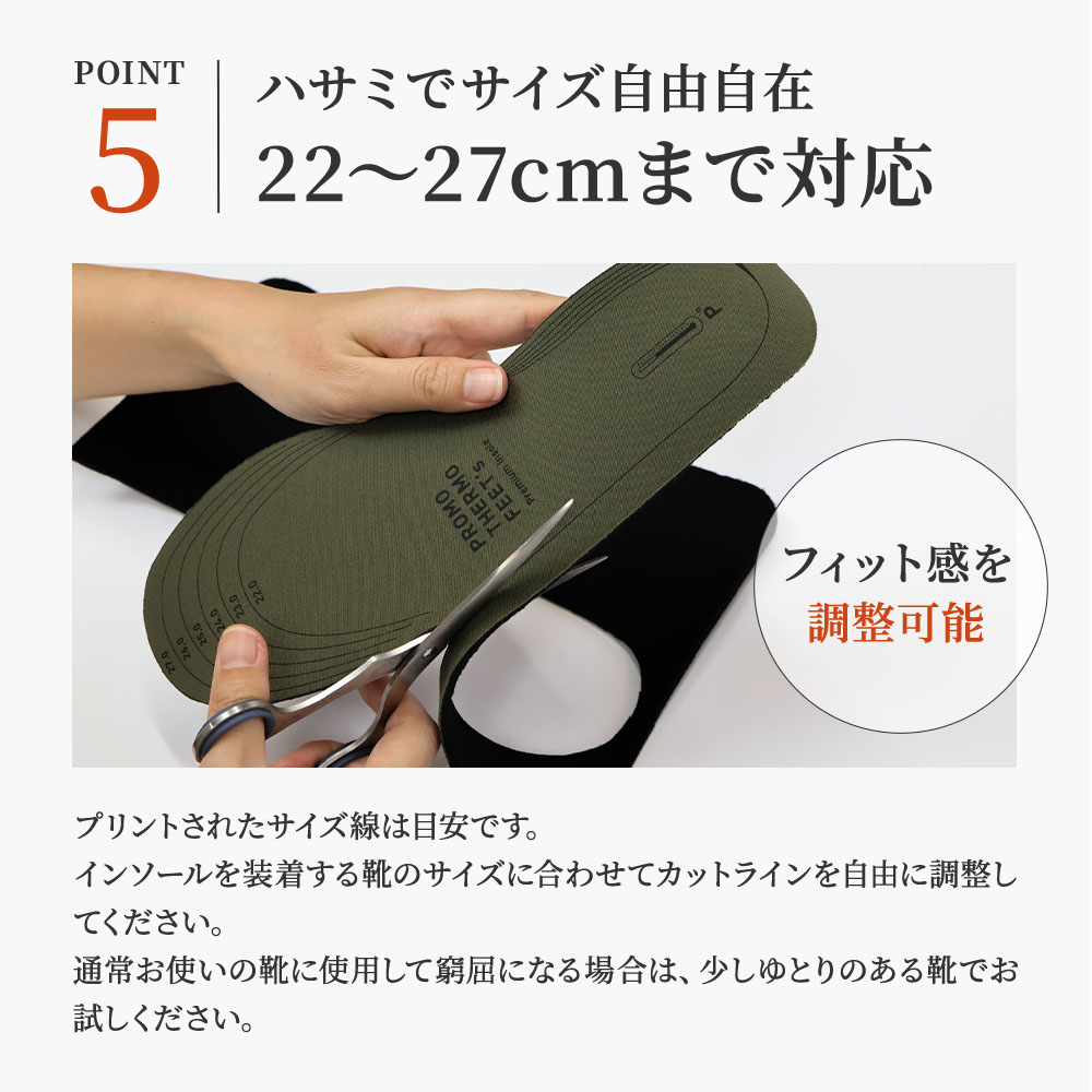 ブラックシリカ プロモサーモフィーツ インソール｜遠赤外線マット