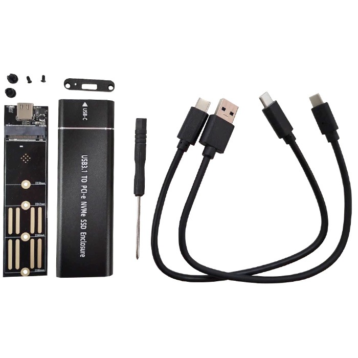 PASOUL M.2 NVMe SSD専用USB外付けケース ポータブルSSDケース M.2